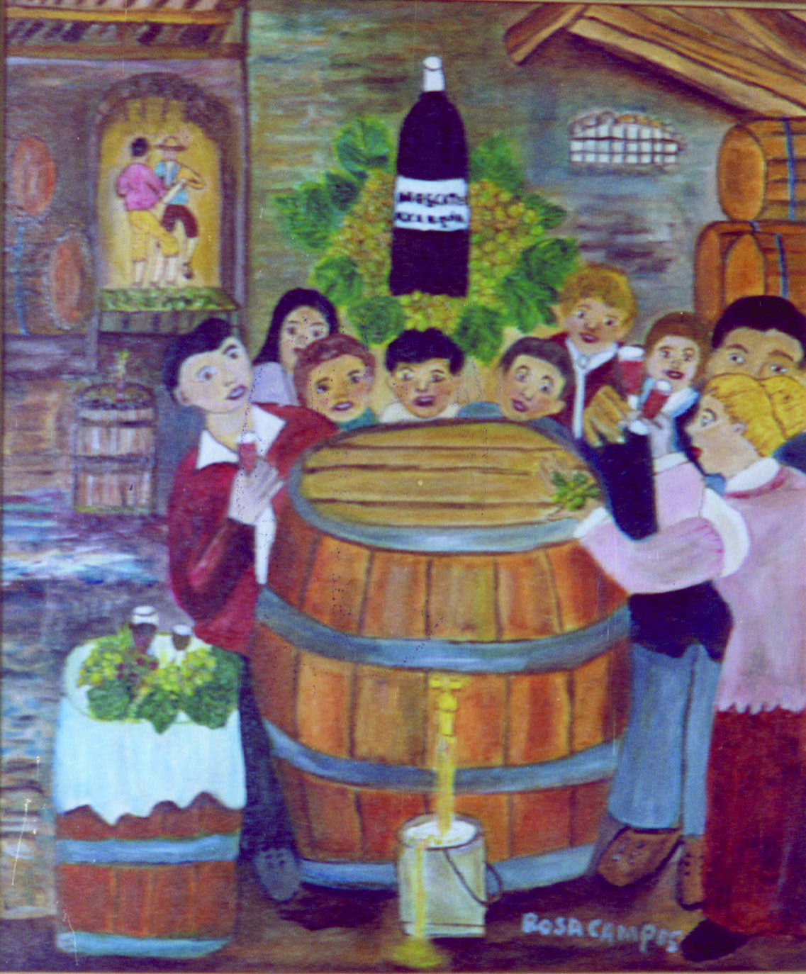 Pisada de la uva