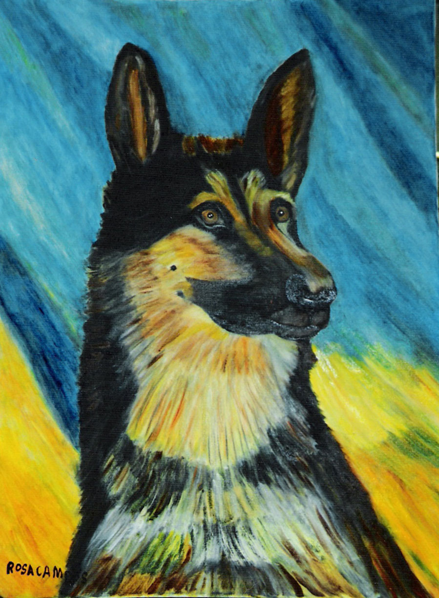 Mi perro Poli - 69x88 cm