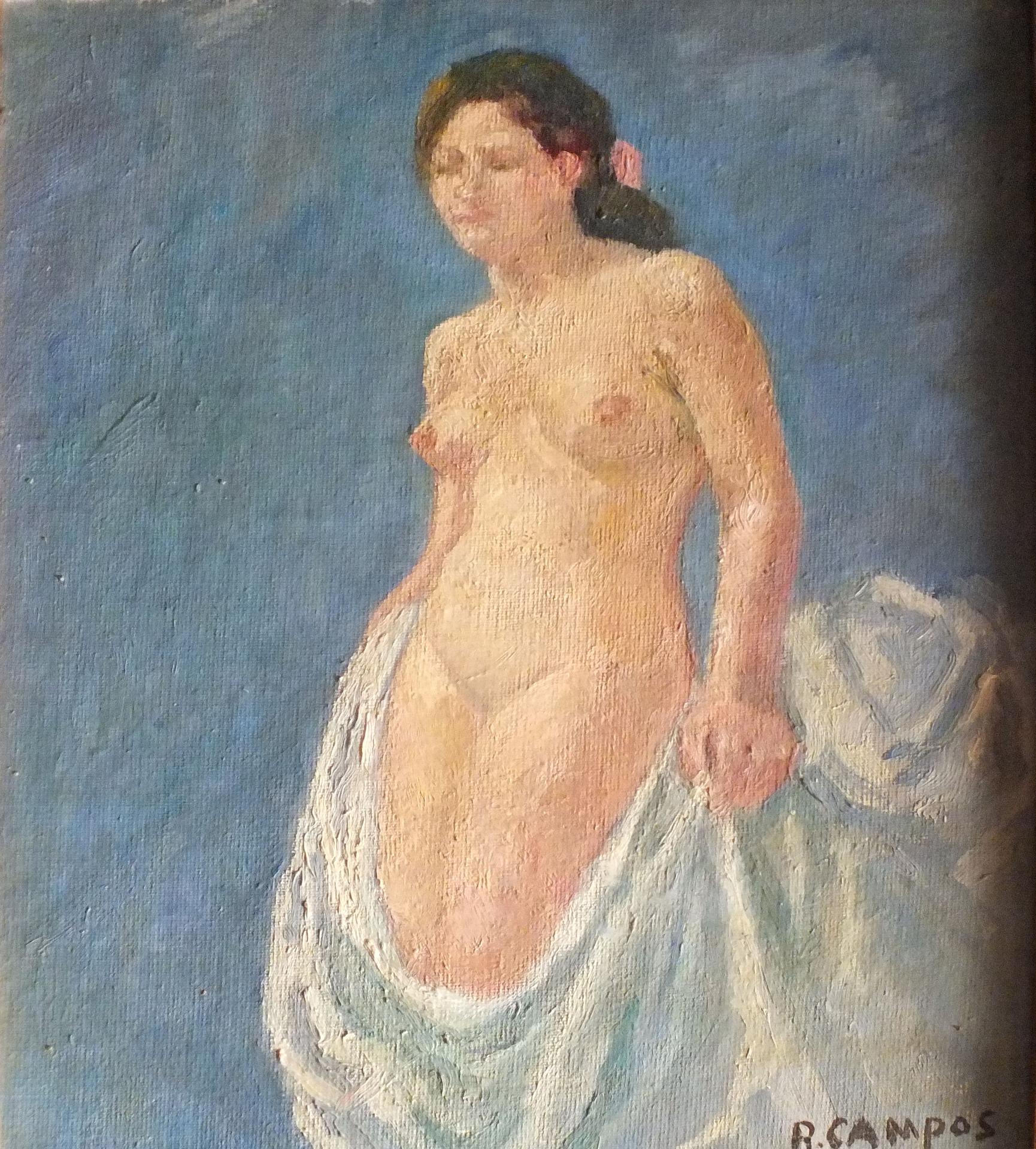 Mujer desnuda - 56x49 cm