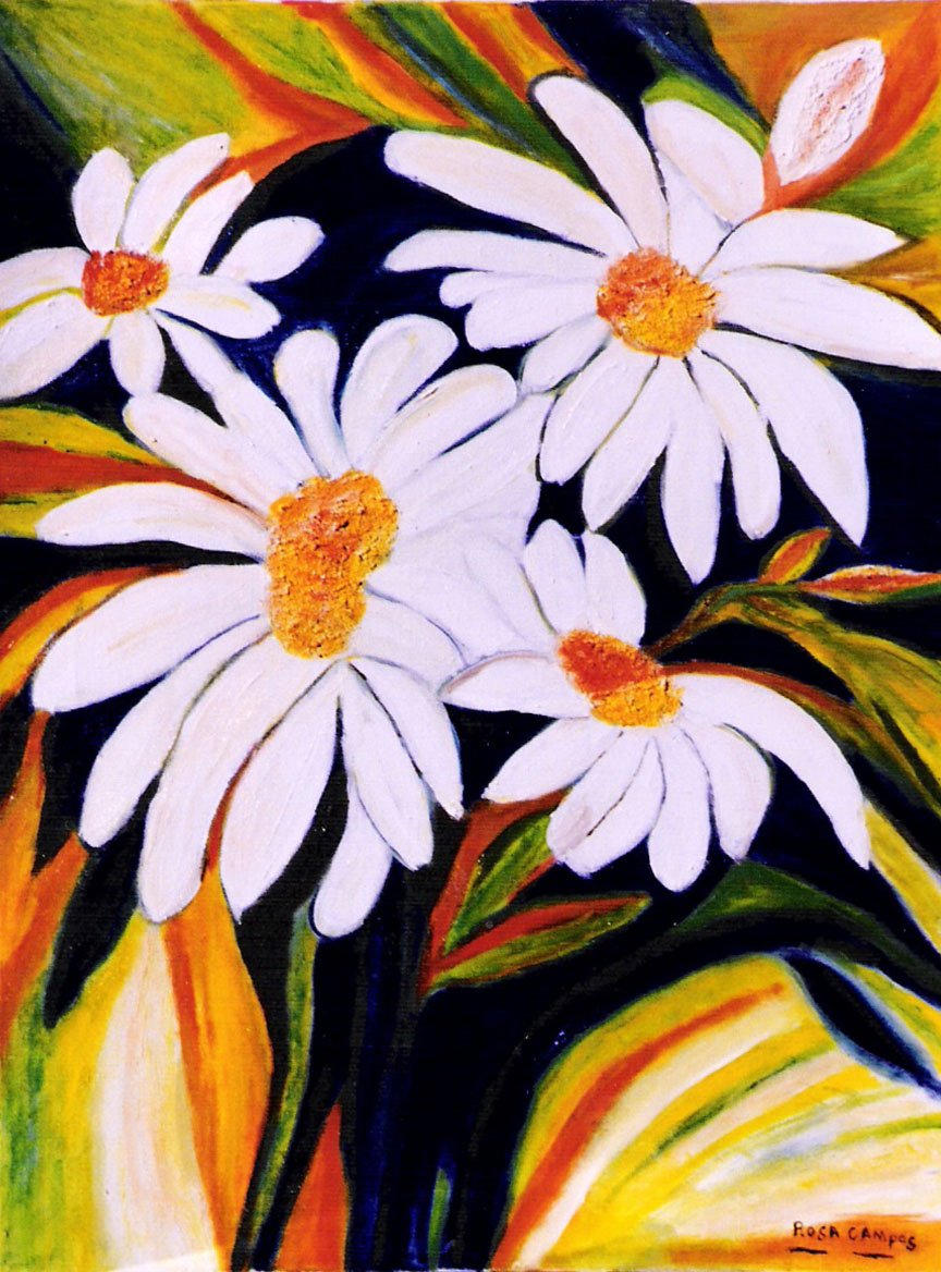 La Margarita - 61x72 cm