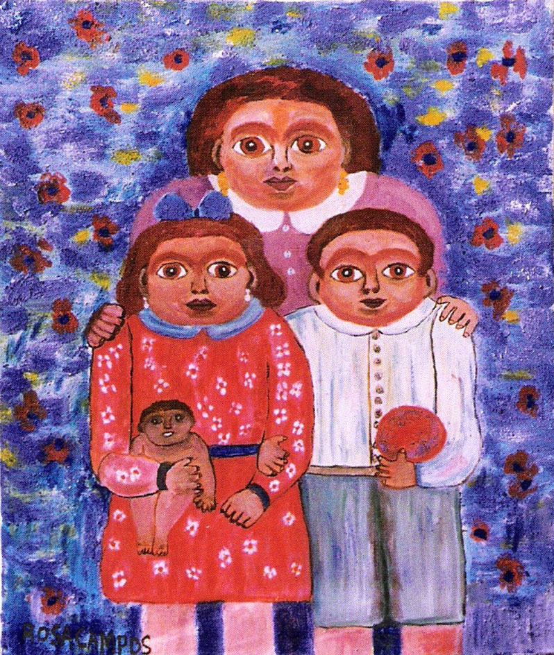 Los Mellizos - 54x63 cm